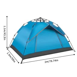Automatic Quick-opening Tent Folding Outdoor Camping Beach Ultralight Tent Rainproof UPF50+ Anti UV Shelter 2 Person Tents