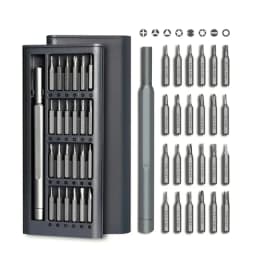 Precision Screwdriver Set Small Screw Driver with Torx Cross Head and Flat Head Magnetic Repair Tool for Electronics Watch DIY