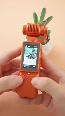 Lenovo 4K HD HandHold Wearable Camera Mini Travel Outdoor Portable Recorder Pocket Cam For Motorcycle and Vlogging  2026 New