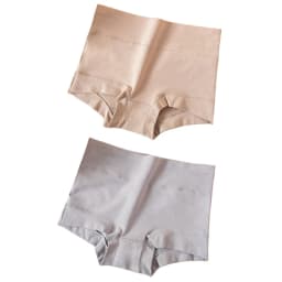2Pcs/Set High Waist Underwear Women Cotton Panties Breathable Body Slimming Lady Briefs Seamless Soft Underpants Female Lingerie