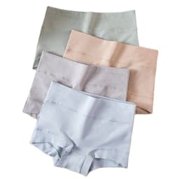 2Pcs/Set High Waist Underwear Women Cotton Panties Breathable Body Slimming Lady Briefs Seamless Soft Underpants Female Lingerie