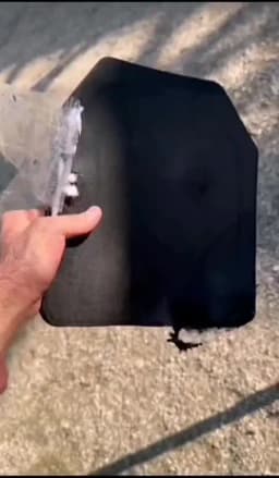 NIJ Level III Pure PE Board 25X30CM Level 3 Board Tactical Insertion Board Backpack Deck Defense Shield