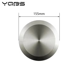 YQBS Sanitary End Cap Blanking Plate Tri Clamp Ferrule Flange Stainless Steel SUS SS 304 Blanking Plate