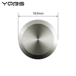 YQBS Sanitary End Cap Blanking Plate Tri Clamp Ferrule Flange Stainless Steel SUS SS 304 Blanking Plate