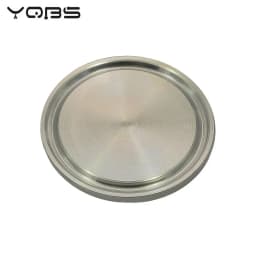 YQBS Sanitary End Cap Blanking Plate Tri Clamp Ferrule Flange Stainless Steel SUS SS 304 Blanking Plate