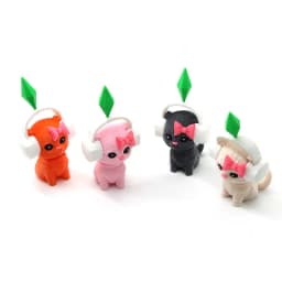 Cute Sims Cat Dancing Cat Car Ornament The Sims Kitten Mini Earphone Cat Model Dashboard Decor For Car Interior & Desk Gift