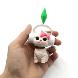 Cute Sims Cat Dancing Cat Car Ornament The Sims Kitten Mini Earphone Cat Model Dashboard Decor For Car Interior & Desk Gift