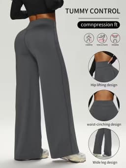 Women's Soft Straight Leg Sports Pants Breathable Lightweight Fitness Gym Wear Outdoor Yoga Trousers Loose Running Trousers