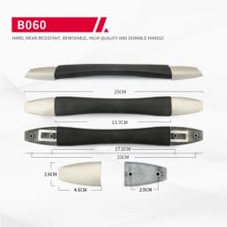 Travel Suitcase Luggage Handle Replacement Suitcase Travel Carry Handle with Spare Bag Parts