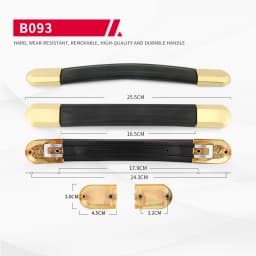 Travel Suitcase Luggage Handle Replacement Suitcase Travel Carry Handle with Spare Bag Parts