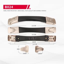 Travel Suitcase Luggage Handle Replacement Suitcase Travel Carry Handle with Spare Bag Parts