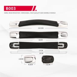 Travel Suitcase Luggage Handle Replacement Suitcase Travel Carry Handle with Spare Bag Parts