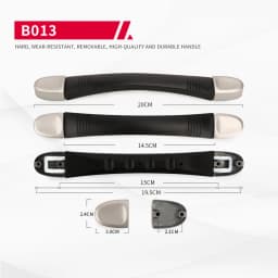 Travel Suitcase Luggage Handle Replacement Suitcase Travel Carry Handle with Spare Bag Parts