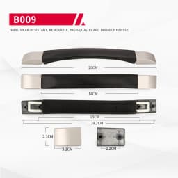 Travel Suitcase Luggage Handle Replacement Suitcase Travel Carry Handle with Spare Bag Parts