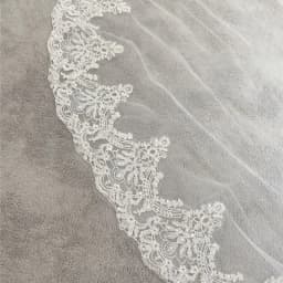 Real Photos White/Ivory Cathedral Wedding Veil 3M One Layer Lace Beads Mantilla Bridal Veils Wedding Accessories Veu De Noiva