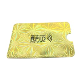 10PCS Laser Aluminum Foil RFID Bank Card Case Anti-degaussing Card Holder Protection Shielding Bag NFC Anti-Theft Card Holder