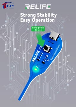 RELIFE XA5 Inductance Tester Electromagnetic Non-Contact Fault Detection for Phones PCB Motherboard Repair Diagnostics Tool