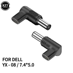 20V100W Laptop Power Adapter Connector DC Plug USB Type C Female to DC Male Jack Converter for Hp Dell Asus Acer Lenovo Notebook