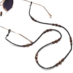 2022 New Wooden Beaded Glasses Chain for Women Fashion Lanyard Acrylic Mask Sunglassses Strap Cord Hanging Neck Hold