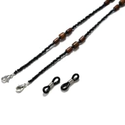 2022 New Wooden Beaded Glasses Chain for Women Fashion Lanyard Acrylic Mask Sunglassses Strap Cord Hanging Neck Hold