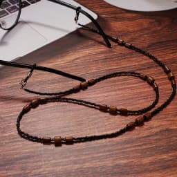 2022 New Wooden Beaded Glasses Chain for Women Fashion Lanyard Acrylic Mask Sunglassses Strap Cord Hanging Neck Hold