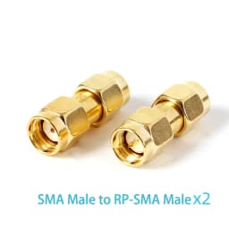 2PCS SMA to SMA Adapter SMA Male Female to Male Female RP SMA Straight 3 Way Right Angle 90 135 Degree RF Connector for Antenna