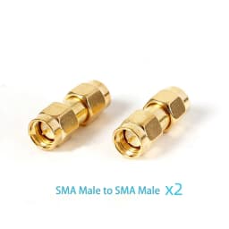 2PCS SMA to SMA Adapter SMA Male Female to Male Female RP SMA Straight 3 Way Right Angle 90 135 Degree RF Connector for Antenna