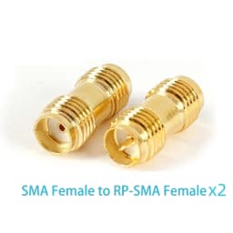 2PCS SMA to SMA Adapter SMA Male Female to Male Female RP SMA Straight 3 Way Right Angle 90 135 Degree RF Connector for Antenna