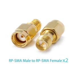 2PCS SMA to SMA Adapter SMA Male Female to Male Female RP SMA Straight 3 Way Right Angle 90 135 Degree RF Connector for Antenna