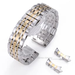 Solid Stainless Steel Band 18mm 20mm 22mm Universal Smartwatch Replacement Strap Bracelet Men Business Watchband Belt