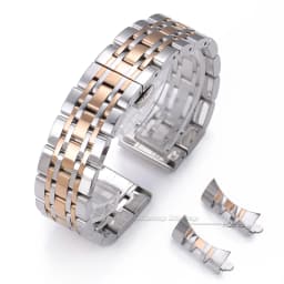 Solid Stainless Steel Band 18mm 20mm 22mm Universal Smartwatch Replacement Strap Bracelet Men Business Watchband Belt