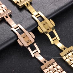 Solid Stainless Steel Band 18mm 20mm 22mm Universal Smartwatch Replacement Strap Bracelet Men Business Watchband Belt