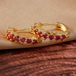 Luxury Stainless Steel Colorful Zircon Small Hoop Earrings For Women Fashion Korean Huggie Women's Jewelry pendientes mujer