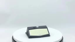 138 LED Solar Light Outdoor Solar Wall Lamp Human Body Sensor 3 Mode Waterproof Garden Decor Street Lights Sunlight Powered