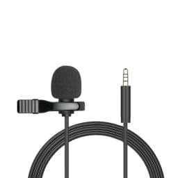 Portable 1.5m Lavalier Mini Microphone Condenser Clip-on Lapel Mic Wired USB 3.5mm Type-C Microfon For Phone for Mac Laptop PC