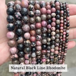 5A Natural Black Agate Onyx Stone Beads Round Loose Spacer 4 6 8 10 12mm For Jewelry Making DIY Bracelets Accessory 15'' Strand