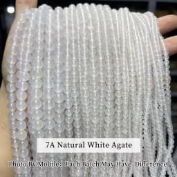 5A Natural Black Agate Onyx Stone Beads Round Loose Spacer 4 6 8 10 12mm For Jewelry Making DIY Bracelets Accessory 15'' Strand