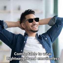 Lenovo AI Smart Glasses 8K Remote Control Touch Photo Camera Recording Voice Assistant Translator Wireless Bluetooth Sunglasses