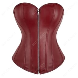 Silver Gold Corsets for Women Steampunk Gothic Corset Bustier with Zipper Plus Size Vintage Style Corset Top Burlesque Lingerie