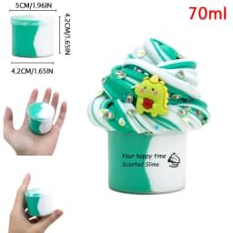 2.03oz Butter Slime Super Soft Non-Sticky Plasticine Polymer Clay DIY mud Charm Stress Relief Toy for Party Favor Birthday Gifts