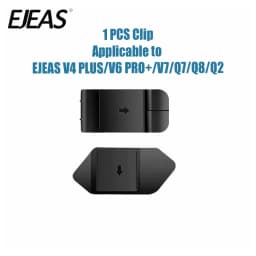 EJEAS V6 PRO+ Motorcycle Helmet Headset Earphone Microphone Speaker Type-C with New Style Mounting Clip Double-Sided Tape Gift