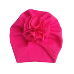 Turban Baby Girl Turbans for Babies Lovely Flower Soft Cap Bonnet Head Wraps Kids Hat Beanie Baby Girl Newborn Photography Hat