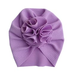 Turban Baby Girl Turbans for Babies Lovely Flower Soft Cap Bonnet Head Wraps Kids Hat Beanie Baby Girl Newborn Photography Hat