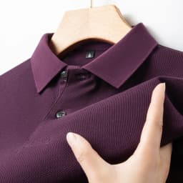 Classic Men Short Sleeve Polo Shirt 100% Mercerized Cotton Breathable Summer Golf Business Casual Athletic Tops