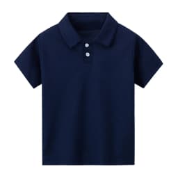 1/3 Pack Children's Solid color POLO Shirt Boy Handsome Fashion T-shirt Lapel Comfortable Half Sleeve Girl Joker Short Sleeve