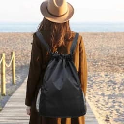 Sports Drawstring Backpack Sport Fitness Travel Outdoor Sackpack Women And Men Large Capacity Gym Swim Beach Bags Basketball Bag
