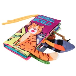 Baby Cloth Book 6 Pages 0-3 Year Old Early Education Parent-child Interaction Baby Toys For 0-3 Year Old Newborn Gifts