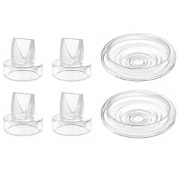 Silicone Duckbill Valve and Silicone Diaphragm, Compatible with S12Pro/S9Pro/S12/S9 Wearable Breastpump Parts Replace