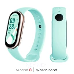 Sport Strap For Xiaomi Mi band 8-8 NFC Belt Replacement miband8 silicone Bracelet smart band 8 waterproof Watchbands Accessories