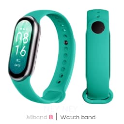 Sport Strap For Xiaomi Mi band 8-8 NFC Belt Replacement miband8 silicone Bracelet smart band 8 waterproof Watchbands Accessories